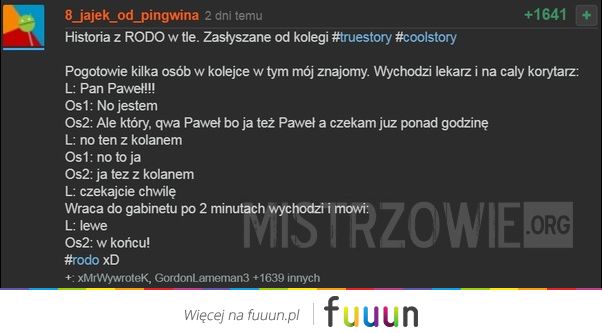 Mistrzowie #3278